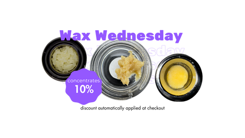 Wax Wednesday Same-Day Cannabis Delivery Austin and Lubbock, TX + Nationwide Shipping