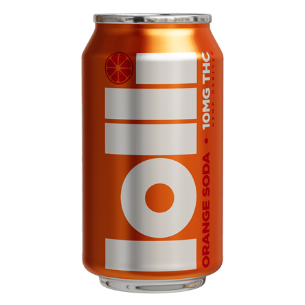 Lolli Soda | Orange | 10mg THC | 6-Pack