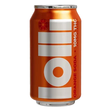 Lolli Soda | Orange | 10mg THC | Single Can