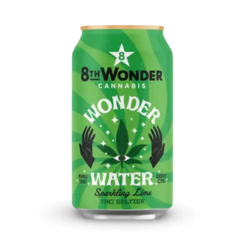 8th Wonder |Wonder Water Sparkling Lime | 10mg THC | 4-Pack