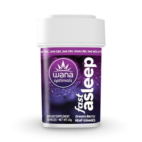 Wana Optimals | Fast Asleep | Dream Berry | 160mg