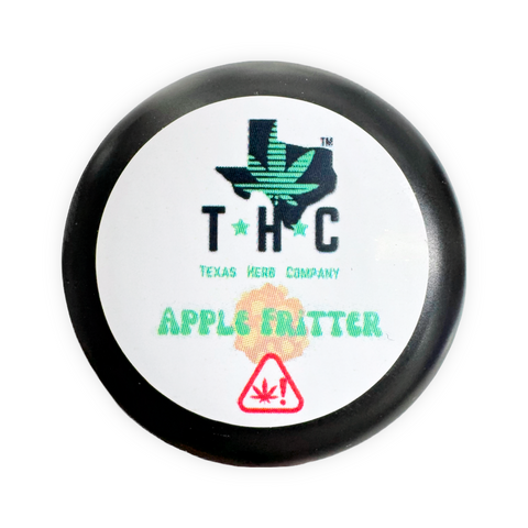 THCa Sugar Diamonds | Apple Fritter | Texas Herb Co | High THCa (product label)