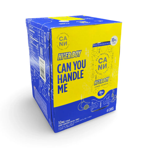 Cann - Hi'er Boy| Lemon Lavender | 10mg THC | 4-Pack