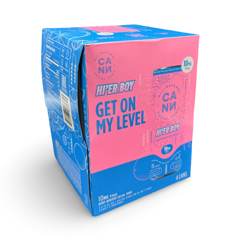 Cann - Hi'er Boy | Grapefruit Rosemary | 10mg THC | 4-Pack
