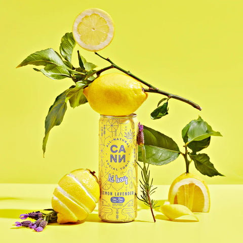 Cann - Hi Boy | Lemon Lavender | 5mg THC + 10mg CBD | Single Can