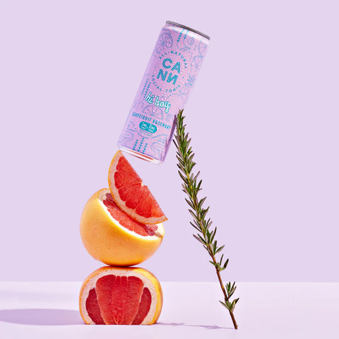 Cann Hi Boy | Grapefruit Rosemary | 5mg THC + 10mg CBD | Single Can