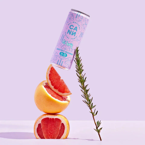 Cann Hi Boy | Grapefruit Rosemary | 5mg THC + 10mg CBD | Single Can