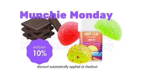 Munchie Monday Same-Day Cannabis Delivery Austin and Lubbock, TX + Nationwide Shipping