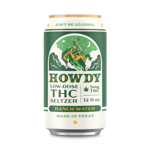 Howdy Seltzer | Ranch Water | 5mg THC | Single Can