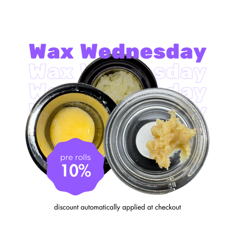 Wax Wednesday Same-Day Cannabis Delivery Austin and Lubbock, TX + Nationwide Shipping