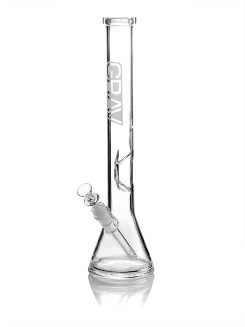 GRAV | Large Beaker Base Water Pipe | Clear | 16.5" — image 1