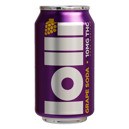 Lolli Soda | Grape | 10mg THC | Single Can