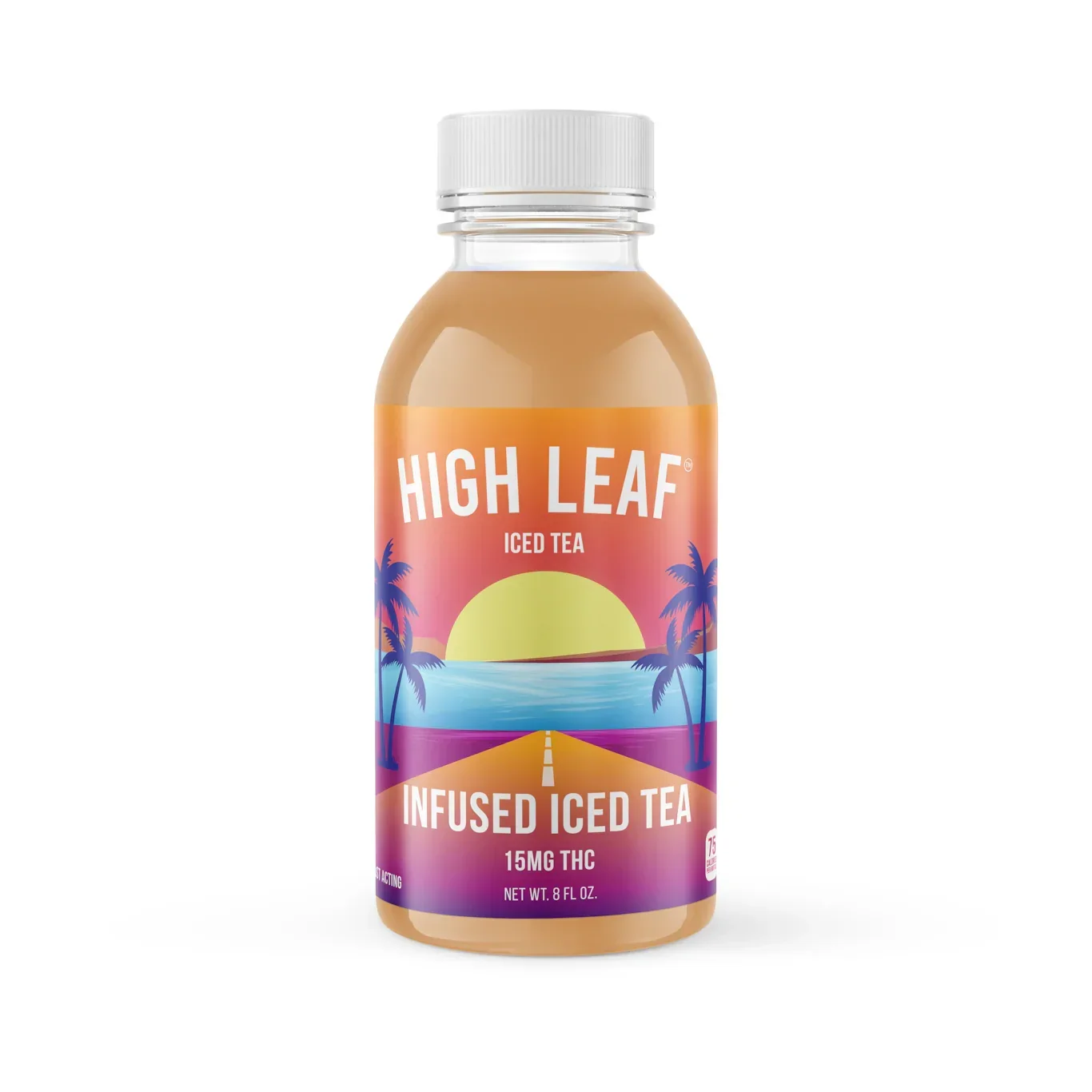 High Leaf Iced Tea | 15mg THC  | Single Bottle