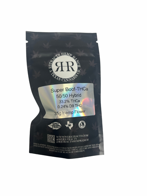 Exotic THCa Flower | Super Boof | 3.5g | Rxtracts