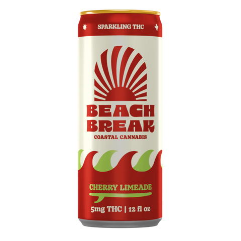 Beach Break | Cherry Limeade | 5mg THC | Single Can