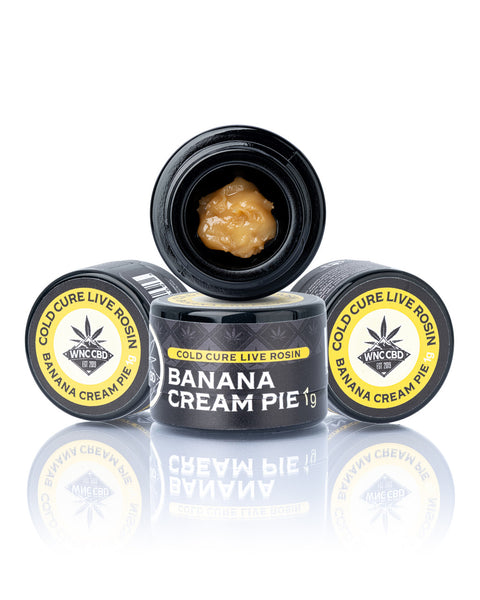 THCa Live Rosin | Banana Cream Pie | WNC CBD