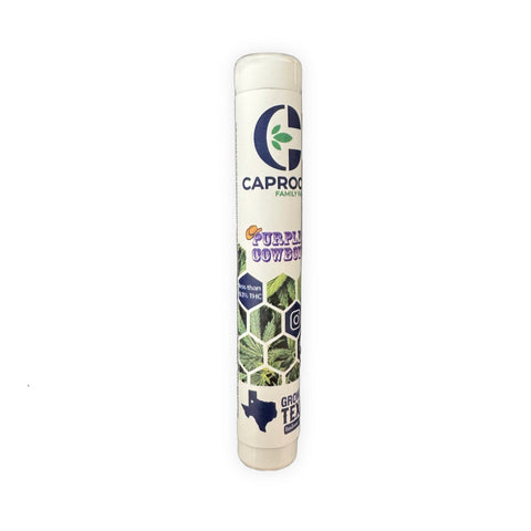 THCa Flower Pre Roll | Purple Cowboy |CaprockFamilyFarm| THCa Pre Roll