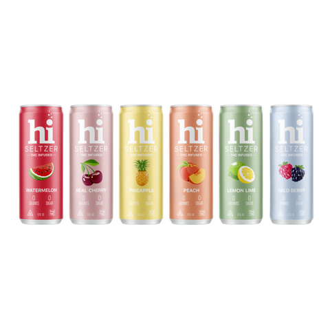 Hi Seltzer | 5mg | Infused Drink | Non-Alcoholic Beverage