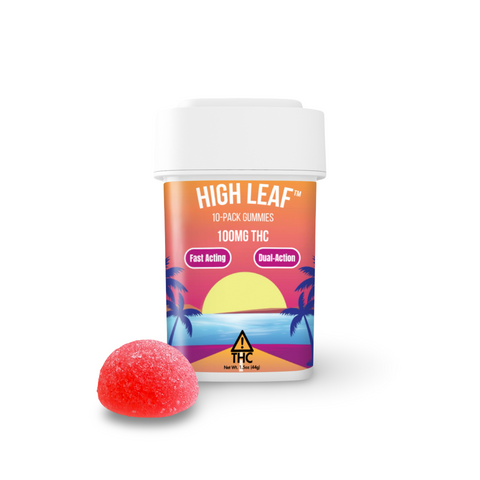 Watermelon Gummies | 100mg | High Leaf