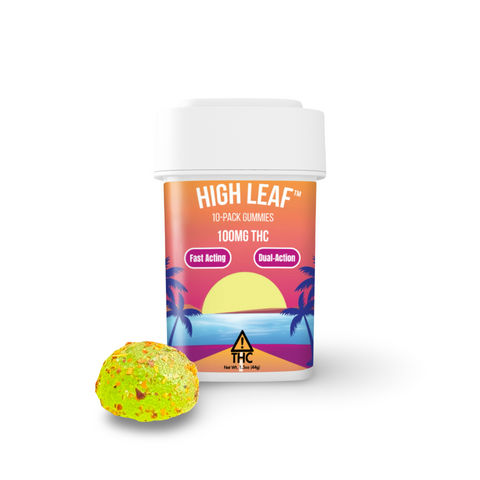 High Leaf | Spicy Margarita Gummies | Dual-Action