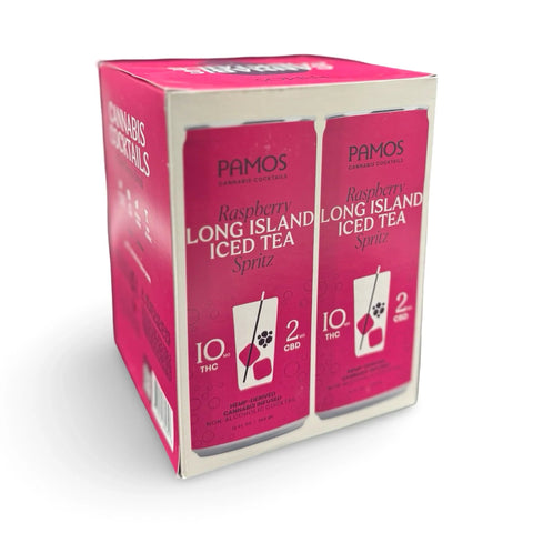 Pamos Raspberry Long Island 4-Pack