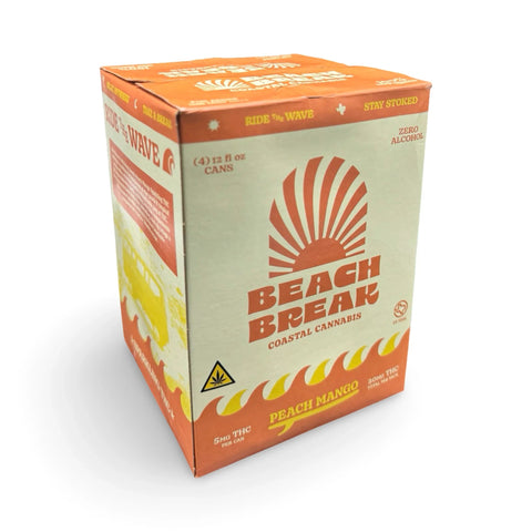 Beach Break Peach Mango 4-Pack