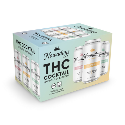 Nowadays | Variety | 5mg THC | 6-Pack