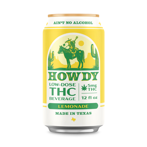 Howdy Seltzer | Lemonade | 5mg THC | Single Can