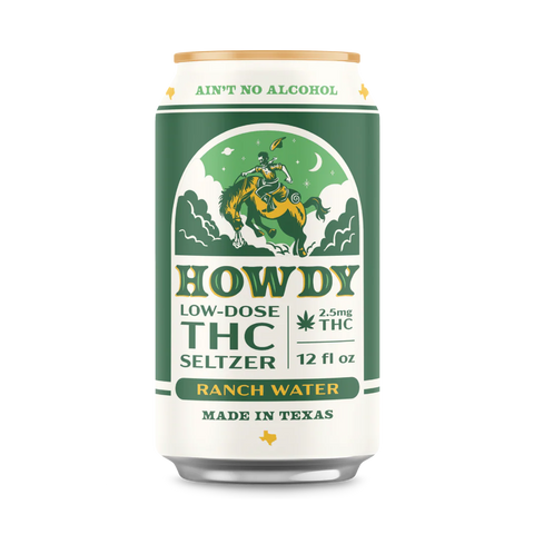 Howdy Seltzer | Ranch Water | 10mg THC | Single Can