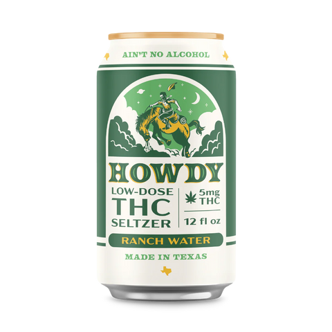 Howdy Seltzer | Ranch Water | 5mg THC | Single Can