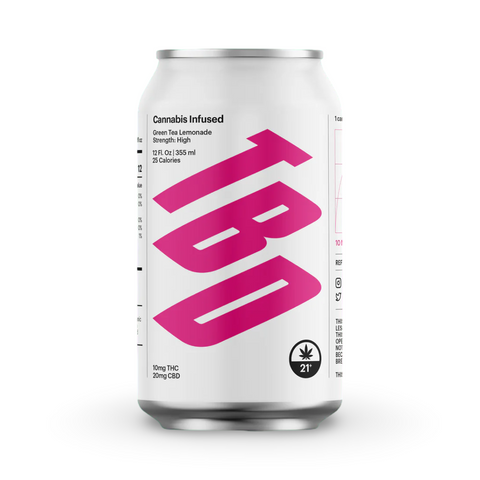 TBD | Green Tea Lemonade | 10mg THC + 20mg CBD | Single Can