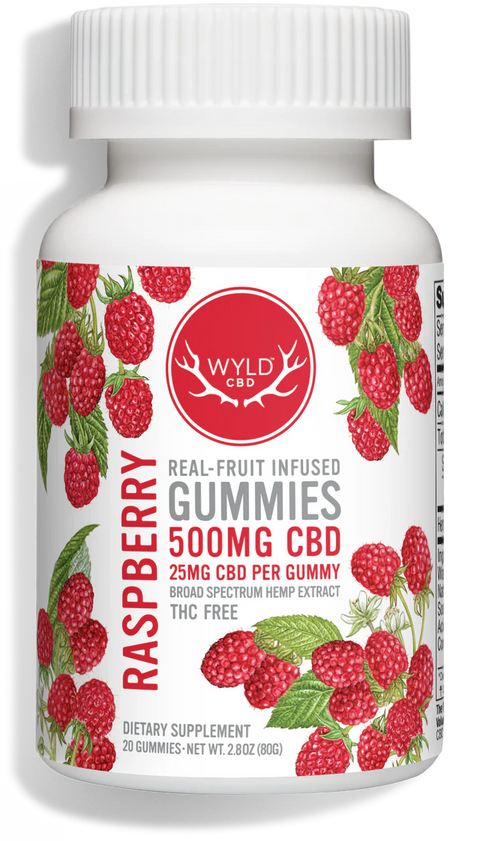 Wyld CBD | Raspberry | 250mg CBD (THC Free)