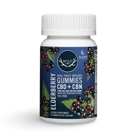 Wyld CBD | Sleep | Elderberry | 300mg CBD + CBN
