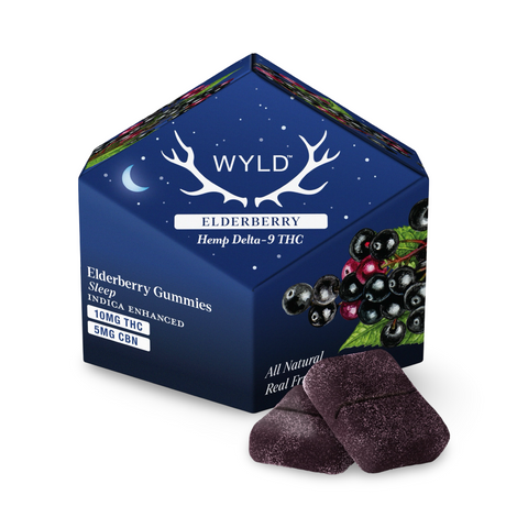 Wyld THC | Sleep | Elderberry | 150mg THC + CBN